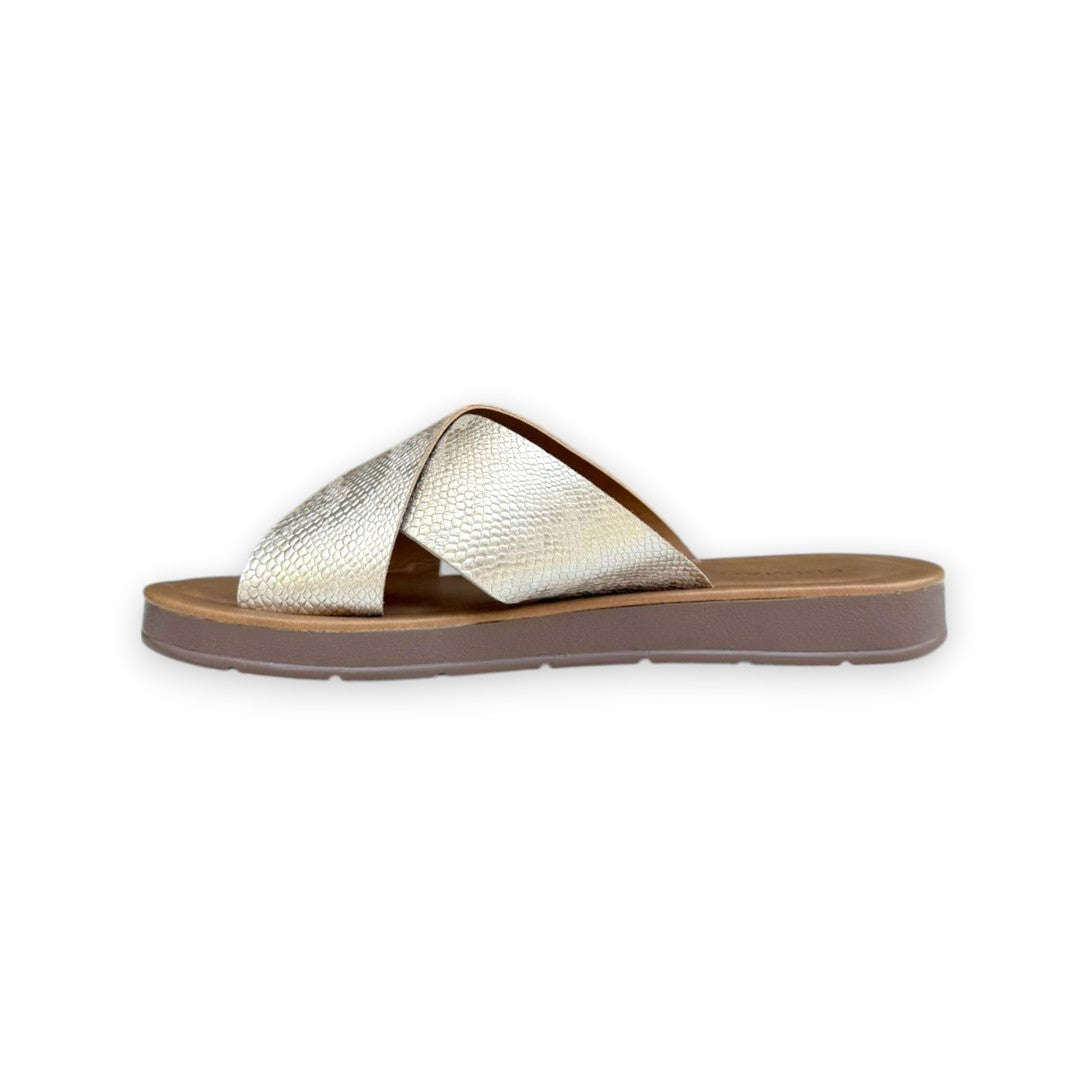 EMILIA 3020 CASCABEL FOL NIQUEL REAL BEIGE